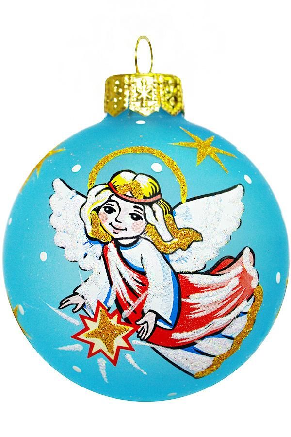 Елочный шар Ангелочек С1686