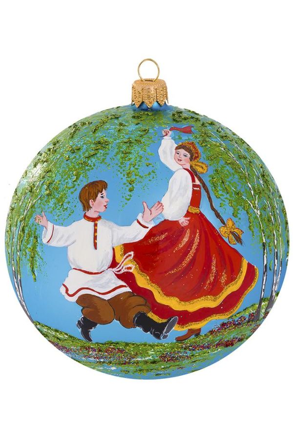Елочный шар Калинка С2260