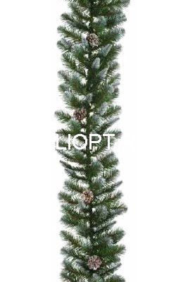 Гирлянда Императорская заснеженная 180см 77002-180